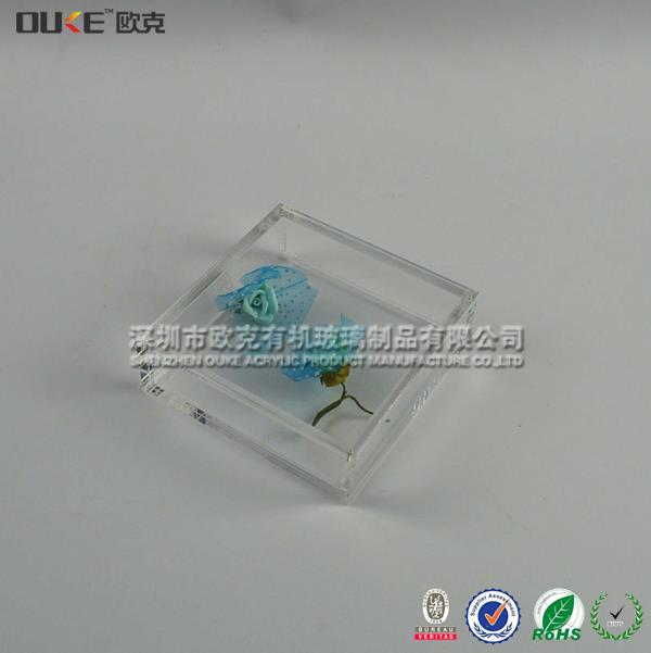 透明無蓋簡(jiǎn)易有機(jī)玻璃盒
