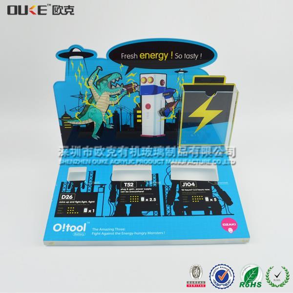 亞克力移動(dòng)電源展示架