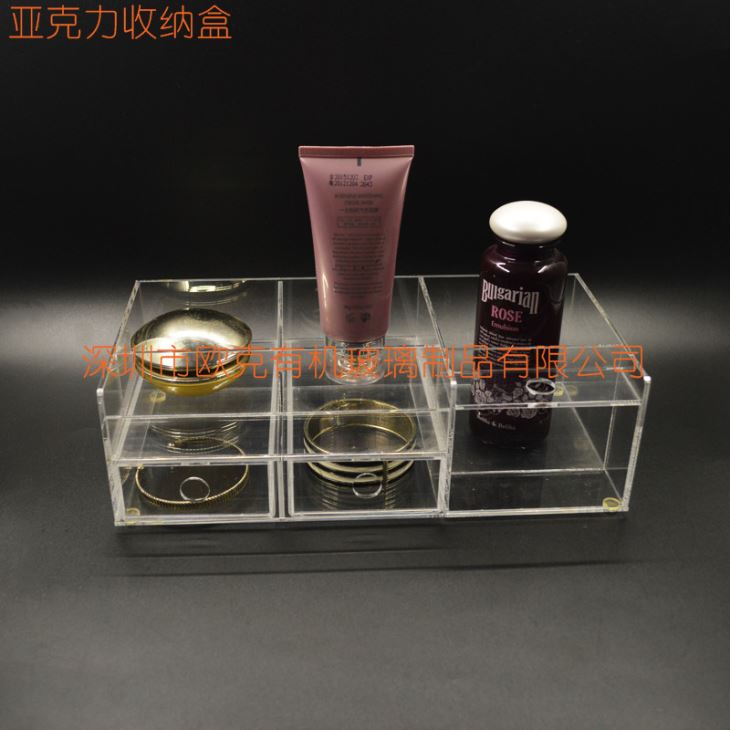 亞克力透明無(wú)蓋盒子