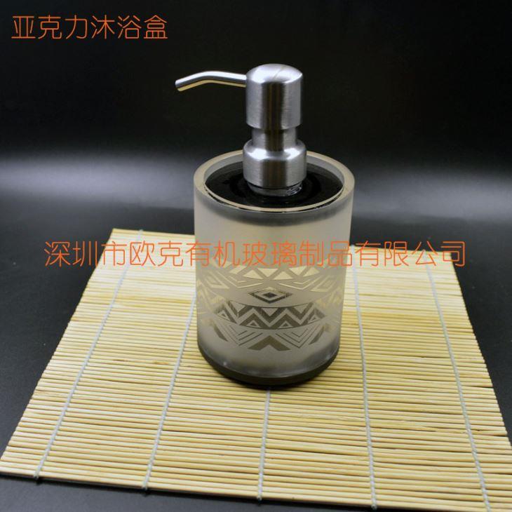 亞克力酒店沐浴露盒