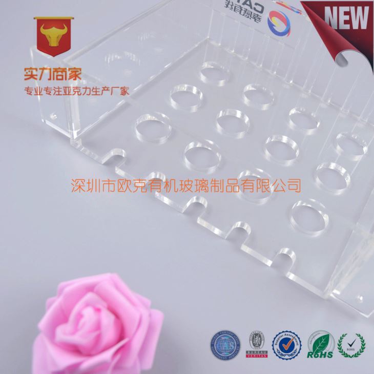 亞克力階梯式筆架展示架文具展架