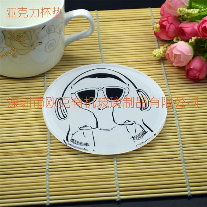 亞克力咖啡杯墊