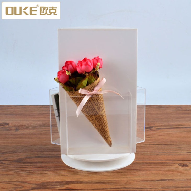 亞克力三面展示架