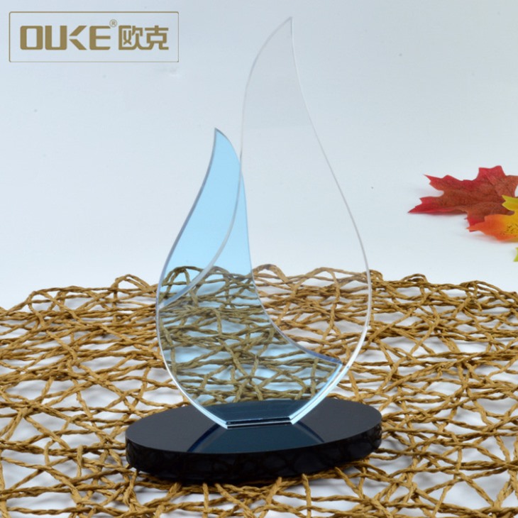 有機玻璃制作廠亞克力獎杯定制