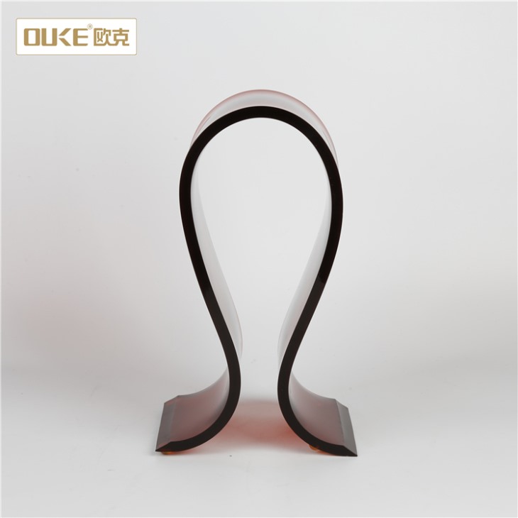 深圳亞克力工廠高檔有機(jī)玻璃幾字耳機(jī)架