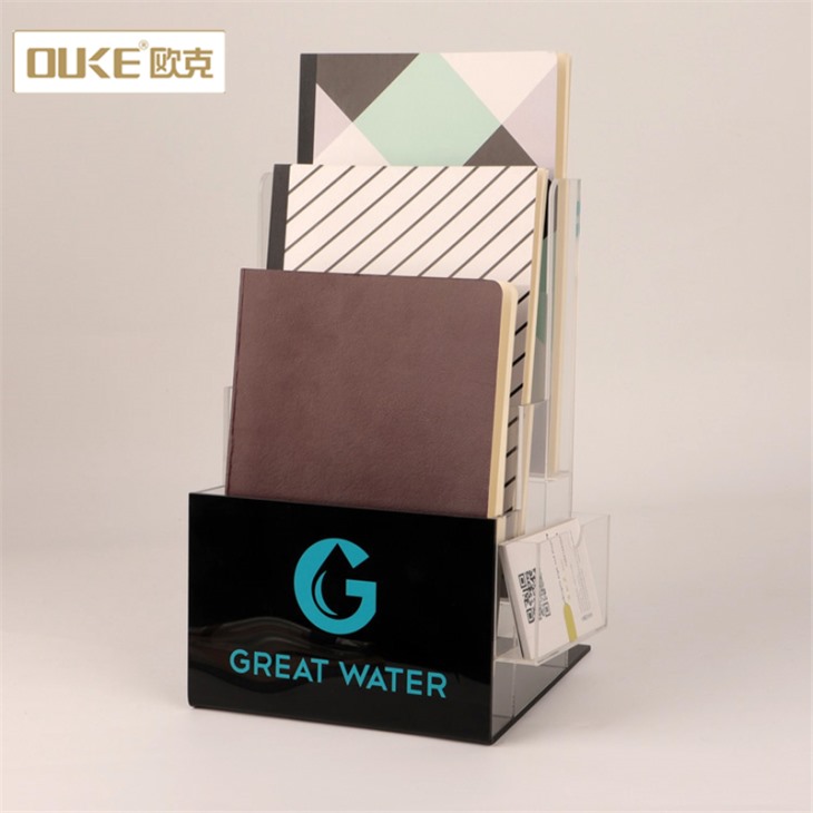 亞克力加工廠定制高檔有機(jī)玻璃資料展示架