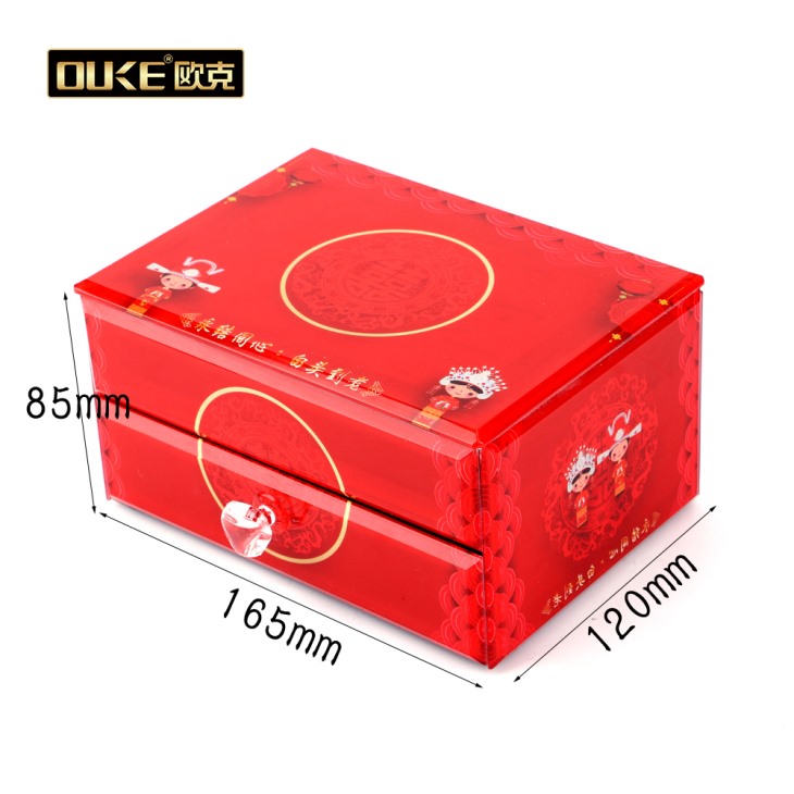 亞克力加工廠專業(yè)生產(chǎn)創(chuàng)意有機玻璃新款首飾收納盒