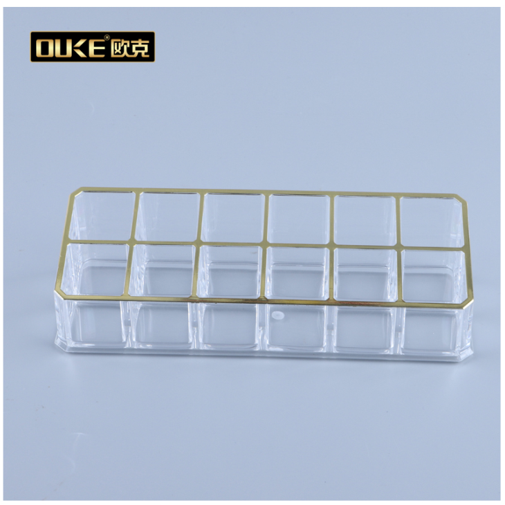 亞克力定制版12格指甲油陳列架