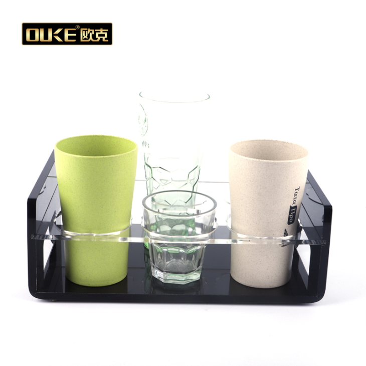 亞克力酒店客房漱口杯陳列展示架