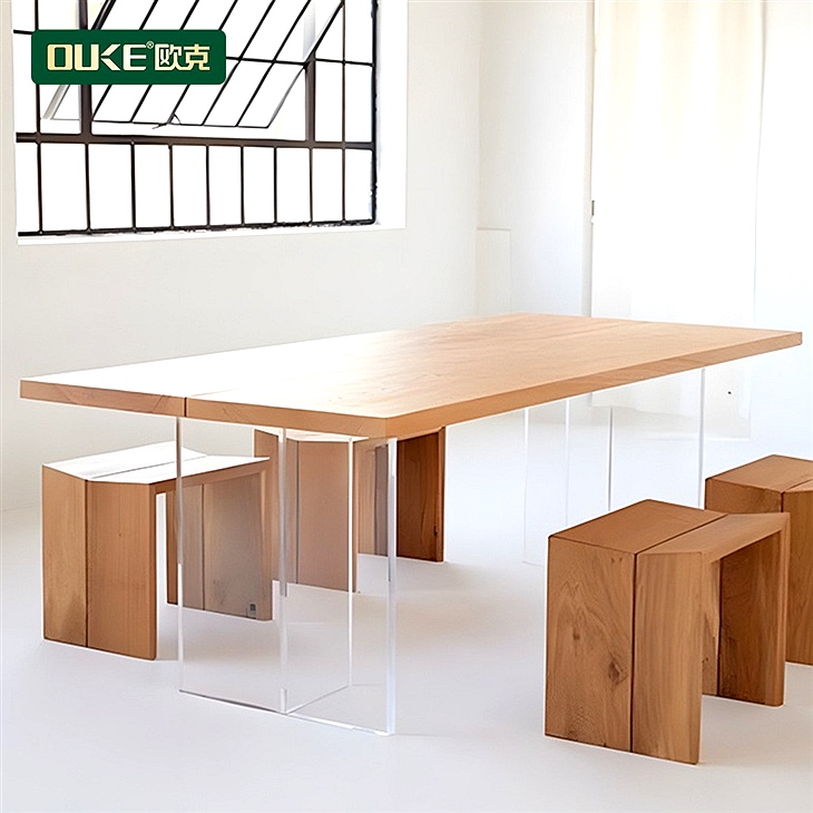 透明亞克力桌腿 透明亞克力桌腿