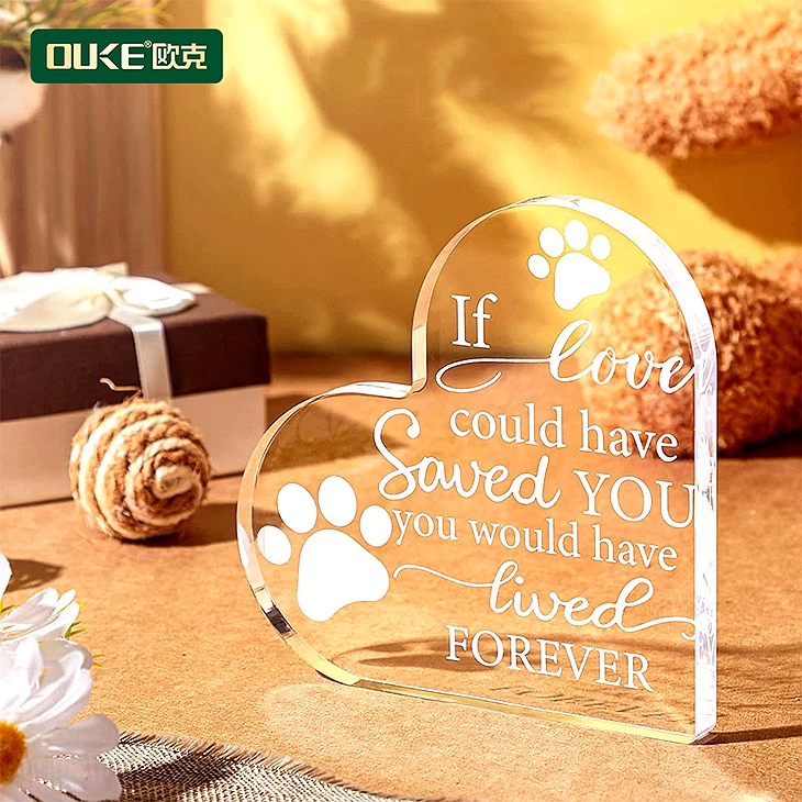 亞克力心形擺件