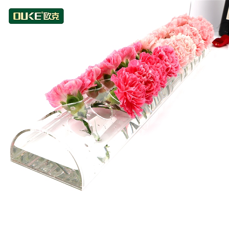 亞克力半圓形插花盒