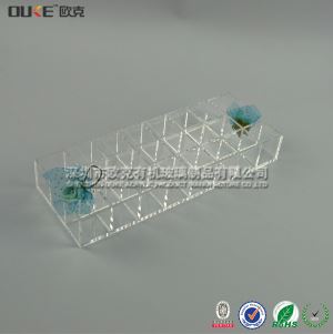 透明有機(jī)玻璃格板盒