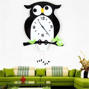 亞克力動(dòng)物掛鐘