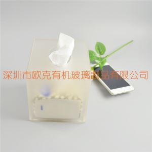亞克力方形紙巾盒