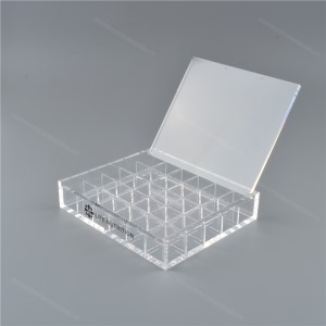 深圳有機玻璃耳環(huán)耳釘收納盒