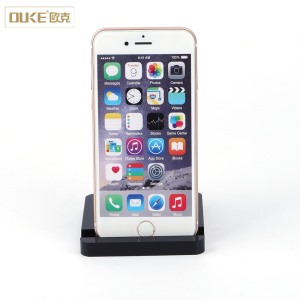 深圳亞克力工廠批發(fā)黑色創(chuàng)意有機(jī)玻璃手機(jī)支架