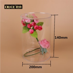 深圳市有機玻璃加工廠定制批發(fā)透明亞克力花筒