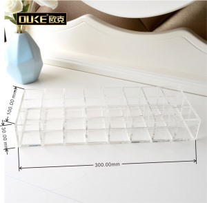 有機(jī)玻璃制品加工廠專業(yè)生產(chǎn)高端有機(jī)玻璃指甲油口紅陳列架