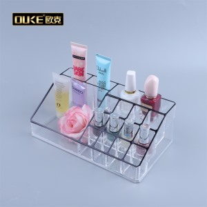 亞克力加工廠定制亞克力彩妝收納展示盒