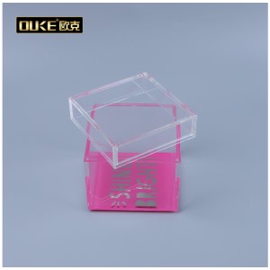 廠家直銷亞克力UV打印零食儲(chǔ)存盒