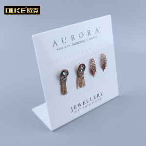 亞克力創(chuàng)意熱彎耳環(huán)展示架