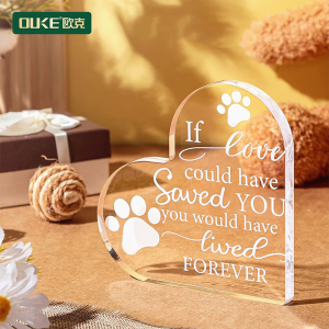 亞克力心形擺件